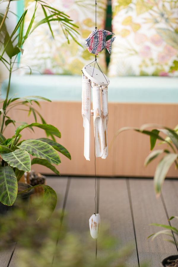 TIMBER KALA’S FISH CELESTIAL CHIMES FOR OUTDOORS