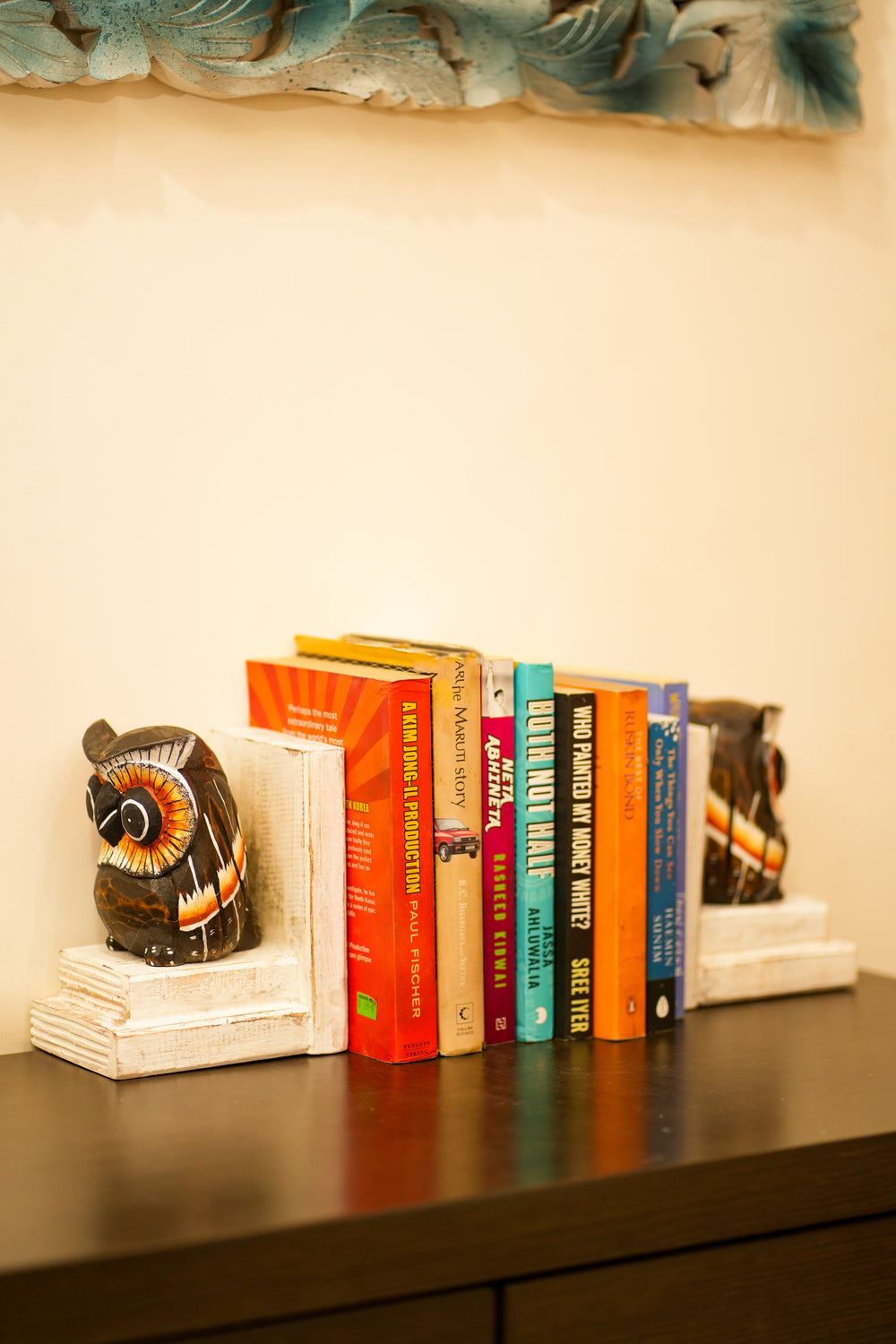 TIMBER KALA'S OWL BOOKENDS FOR DECOR