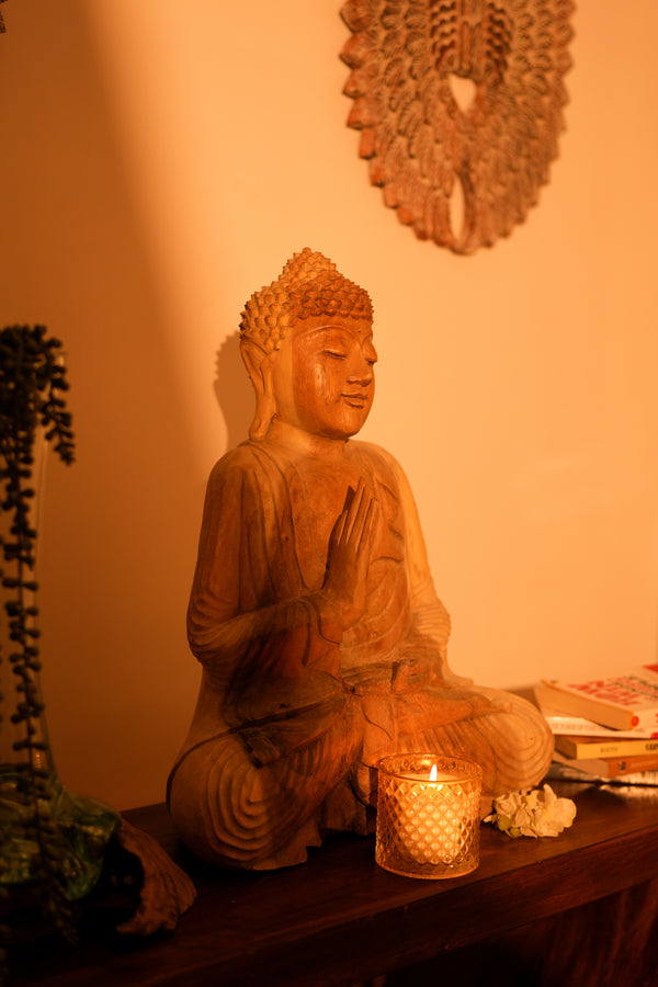 TIMBER KALA'S MUKHA BUDDHA FOR DECOR