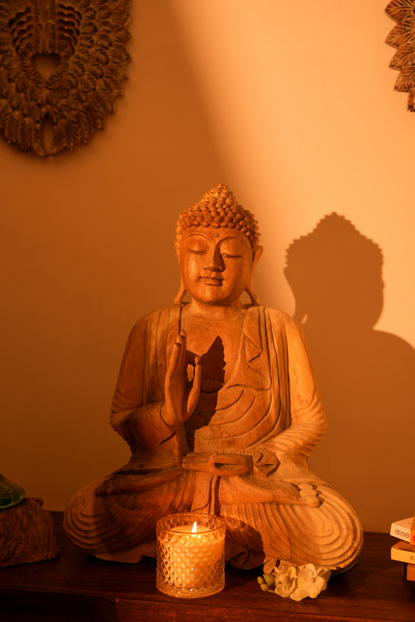 TIMBER KALA'S MUKHA BUDDHA FOR DECOR